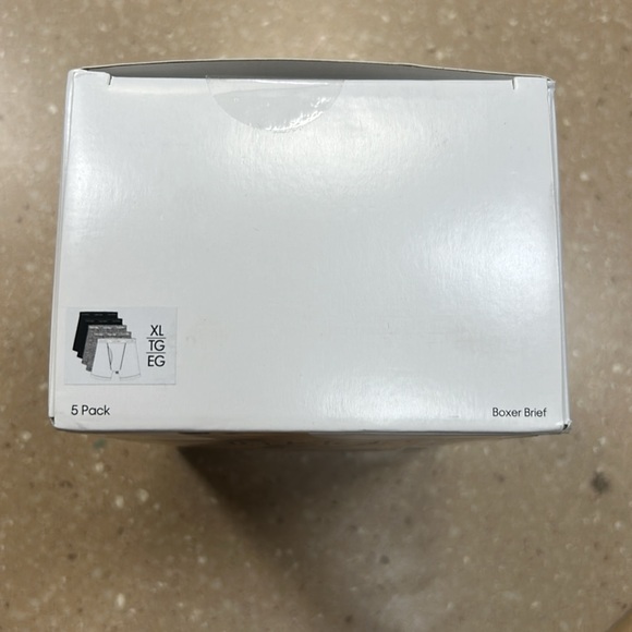 Calvin Klein Men's Boxer Briefs 5-Pack - White, Gray & Black New - Picture 3 of 4